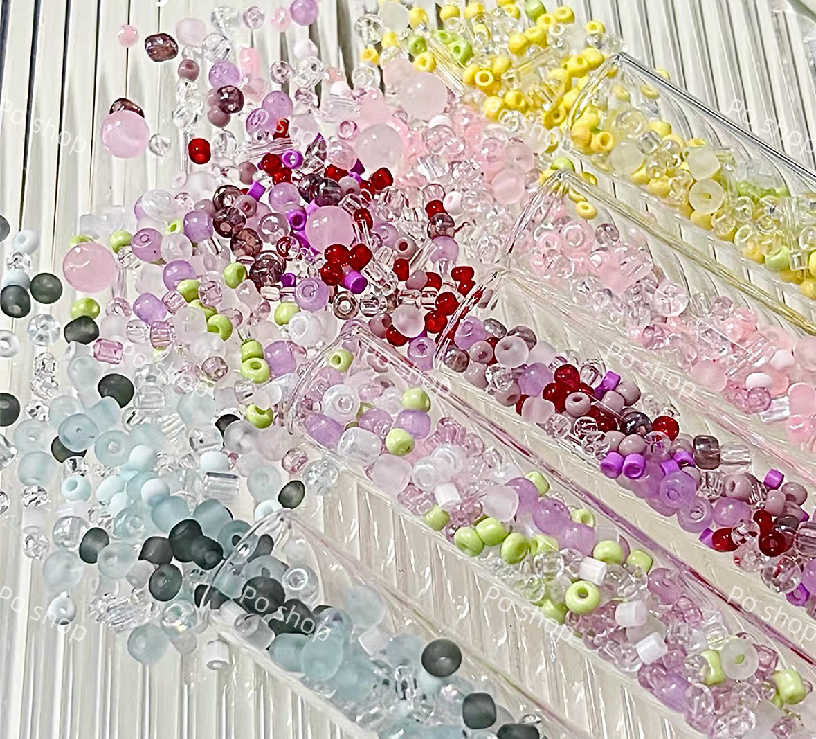 DIY Glass Beads Lucky Bags - Open in Live